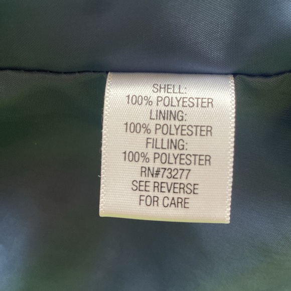 CROFT & BARROW BLUE WITH WHITE QUILTED VEST SIZE 1X 🌟EUC🌟 - Picture 8 of 10